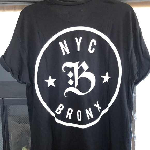 Mens TOPMAN T-shirt. Size L. Cuffed sleeves - Picture 2 of 6